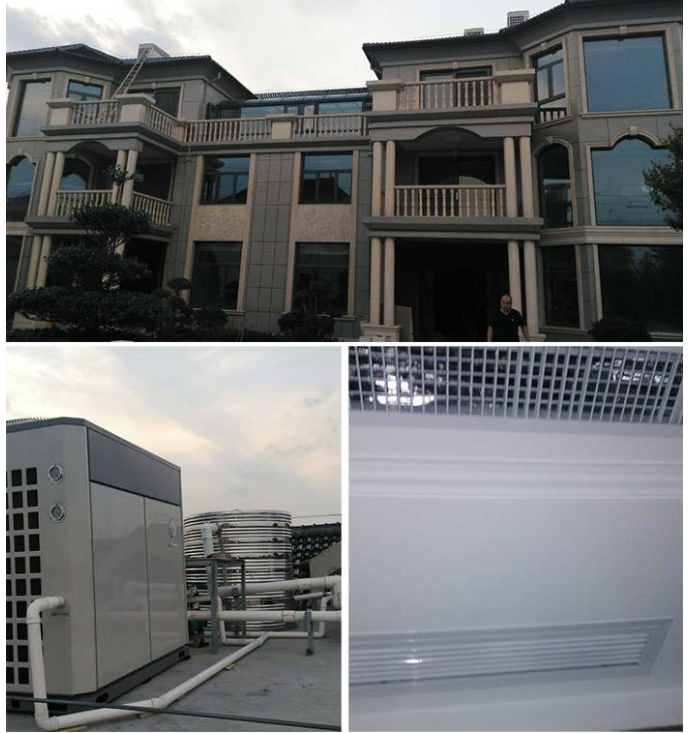 給別墅供暖，土豪們都選擇空氣能熱泵！